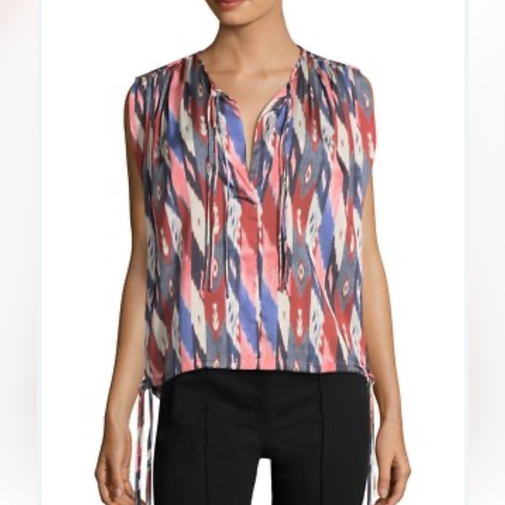 Isabel Marant Etoile Hervey Ikat blouse